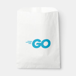 Golang-logo (Go-programmeertaal) Bedankzakje