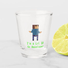 GoLang ontwikkelaar Shot Glass Shot Glas