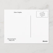 Golanhoogten Briefkaart (Achterkant)