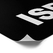 Golani Recon Dark Poster (Hoek)