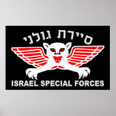 Golani Recon Dark Poster (Voorkant)