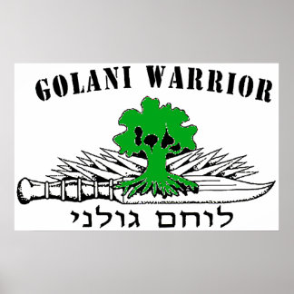 Golani Warrior Light Poster