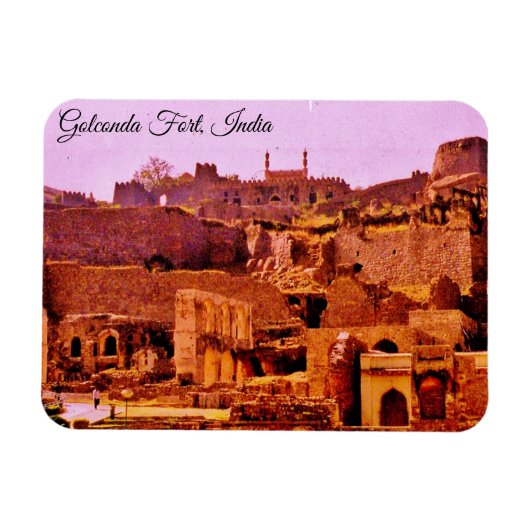 Golconda Fort Magneet (Horizontaal)