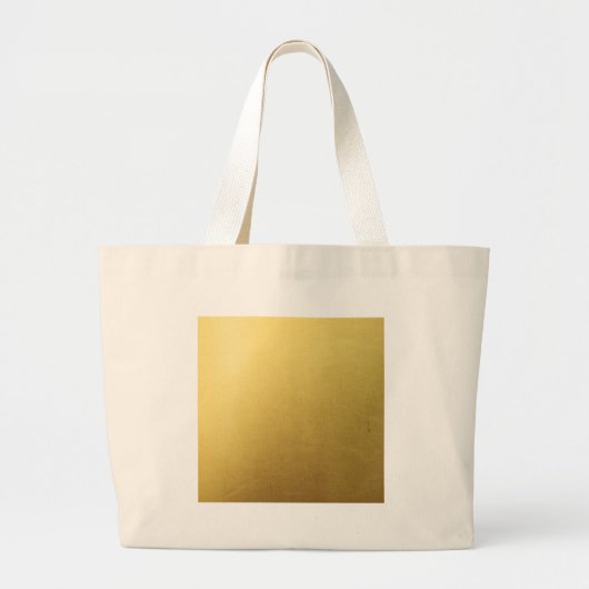 GOLD4 GOLDEN GOLD SJABLONEN TEXTURES METALLIC SHIN GROTE TOTE BAG (Voorkant)