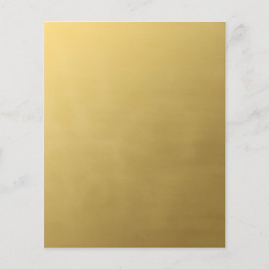 GOLD6 GOLDEN GOLD SJABLONEN TEXTURES METALLIC SHIN FLYER (Voorkant)