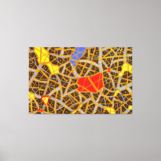 GOLD 11L25 - Canvasprint op Spieraam ( 157 cm x 10 Canvas Afdruk