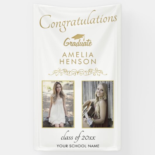 Gold 2022 Afstuderen 2 fotograaf Spandoek (Verticaal)