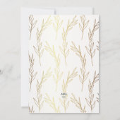 Gold 2022 Lijst Foto Afstuderen aankondiging (Achterkant)