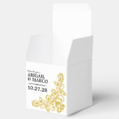  Gold 2x2 gunstbox Bedankdoosjes (Geopend)