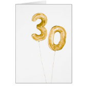 gold 30th bday balloons (Voorkant)