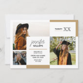 Gold 3 Aankondiging van foto-Afstuderen (Voorkant)