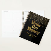 Gold 3D Geldt voor geld Planner (Display)