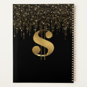 Gold 3D Geldt voor geld Planner (Achterkant)