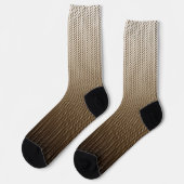 Gold 3d Patroon Sokken (Links)