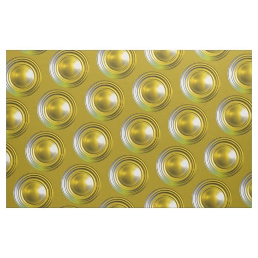 Gold 3d Patroon Stof (Fat Quarter)
