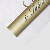 Gold 50 en Fabulous | 50e verjaardag Tissuepapier (Detail)