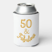 Gold 50 en Fabulous Blikjeskoeler (Blikje Achterkant)