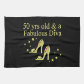 GOLD 50 & FANTASTISCH DIVA DESIGN THEEDOEK (Horizontaal)