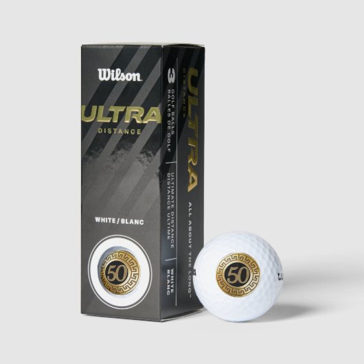 Gold 50 golfballen (Verpakking)