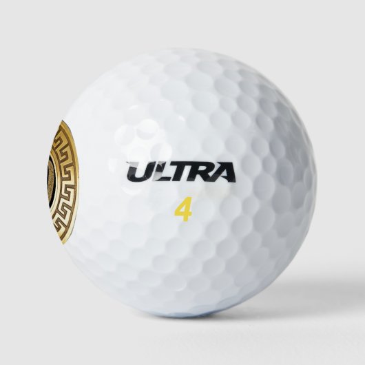 Gold 50 golfballen (Logo)