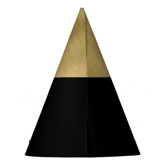 Gold 50e Jubileum Feesthoedjes (Achterkant)