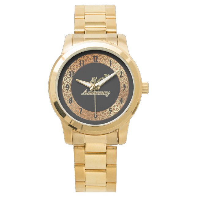 Gold 50e Jubileum Horloge (Voorkant)