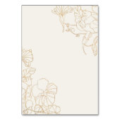 Gold 50e Jubileum Kaart (Achterkant)