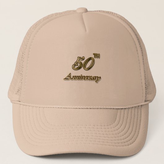Gold 50e Jubileum Trucker Pet (Voorkant)