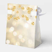 Gold 50e verjaardag Hartelijk dank Bedankdoosjes (Achterkant)