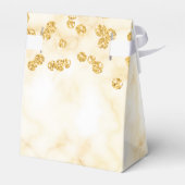 Gold 50e verjaardag Hartelijk dank voor onze moder Bedankdoosjes (Achterkant)