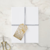Gold 50e verjaardag Hartelijk dank voor uw glans Cadeaulabel (Met Touw)