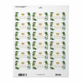 Gold 50th Wedding Jubileum We doen het nog steeds Etiket (Full Sheet)