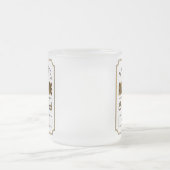 Gold 65th Birthday Celebration World Best Fabulous Matglas Koffiemok (Center)