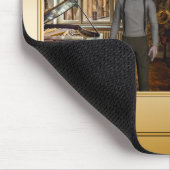 Gold 65th Birthday World's Best Custom Photo Lijst Muismat (Hoek)