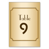 Gold 70th Birthday Celebration World Best Fabulous Kaart (Voorkant)