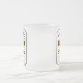 Gold 80th Birthday Celebration World Best Fabulous Matglas Koffiemok (Center)