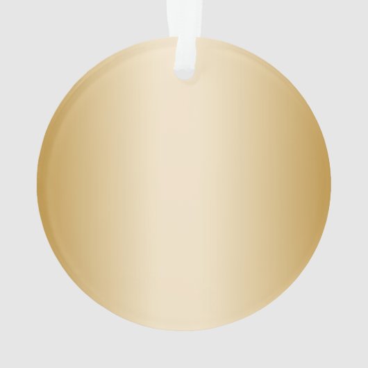 Gold 80th Birthday Celebration World Best Fabulous Ornament (achterkant)