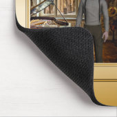 Gold 90th Birthday World's Best Custom Photo Lijst Muismat (Hoek)