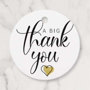 Gold A Big Thank You Bedankt Clipart Dank je wel Bedankjes Labels