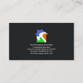 Gold A-Lijst Rooftop Structure Architecture Visitekaartje (Achterkant)