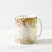 gold abstract blur background, with defocused boke koffiemok (Voorkant rechts)
