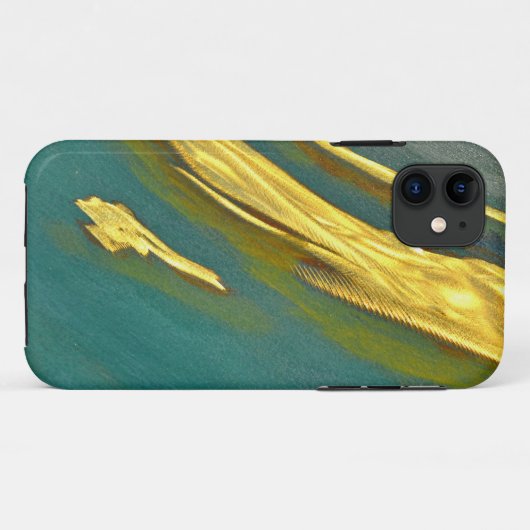 Gold Abstract Case-Mate iPhone Case (Achterkant (horizontaal))
