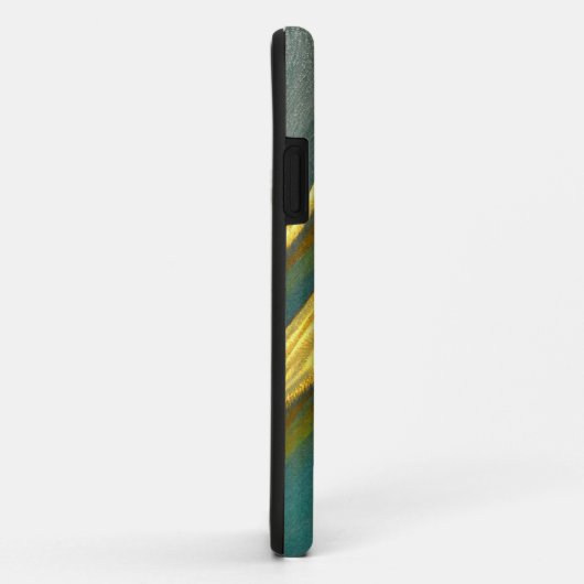 Gold Abstract Case-Mate iPhone Case (Achterkant/rechts)