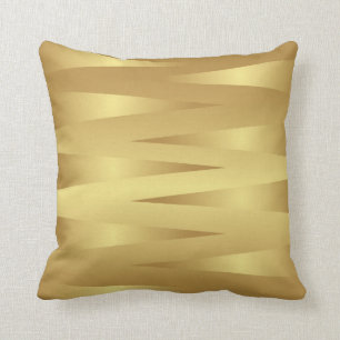 Gold Abstract Home Decor Pillow Kussen