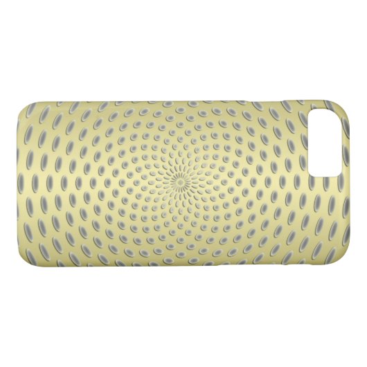 Gold Abstract ontwerp Case-Mate iPhone Case (Achterkant (Horizontaal))