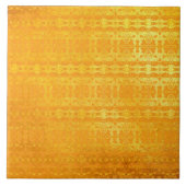 Gold abstract patroon tegeltje (Voorkant)