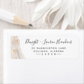 Gold Abstract | Retouradreslabel Etiket (Insitu)