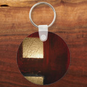 Gold Abstract Sleutelhanger (Voorkant)