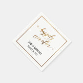 Gold Accents, altijd na, hartstikke Servet (Hoek)