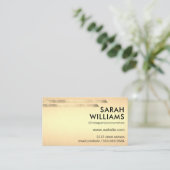Gold Accents/Golden Visitekaartje (Staand voorkant)
